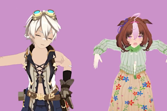create custom nsfw avatar, VR avatar and animations
