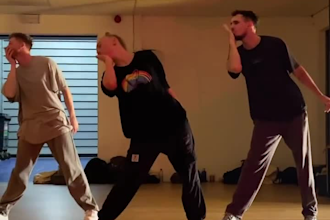 deliver tiktok group choreography with professional dance team promo