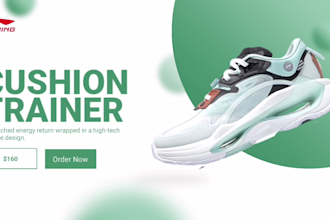 design flyers, motion posters, product ads, website banners for new business