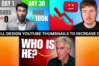 design youtube thumbnails for increasing ctr