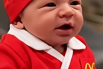 create viral baby talking podcast, funny ai baby podcast video