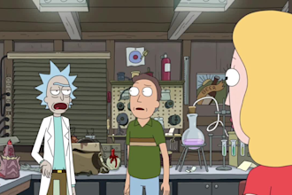 2d rick and morty simpsons style 2d parody adult cartoon animation 2d family guy