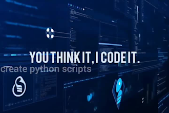 create simple python scripts and for your tasks