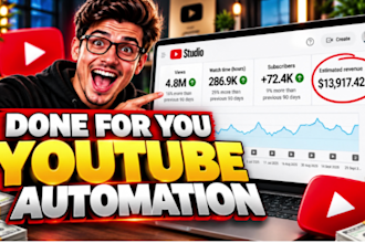 build youtube automation faceless channel and be faceless you tube video creator