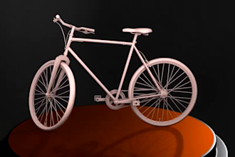 create realistic 3d bicycle rendering 3d bike product visualization