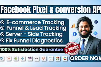 fix setup meta pixel, facebook capi, ga4 server side tracking via GTM