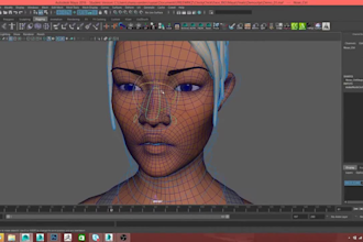 rigging 3d character and designs in maya,  blender for unity or unreal