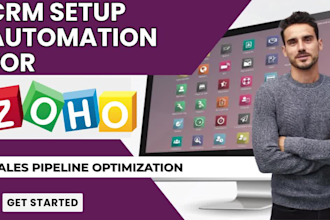 zoho crm projects setup expert for business, zoho bigin deluge one campaigns