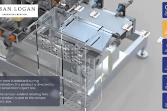 create 3d exploded view and product assembly animation for your product