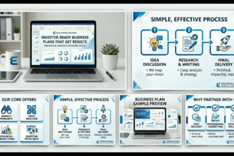 create a business proposal and plan for your business