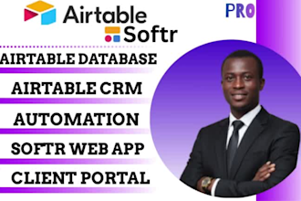 airtable system and softr client portal