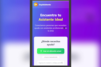 build a responsive website, landing page or dashboard