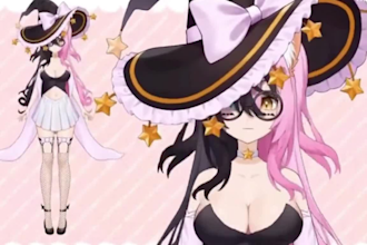 do live2d vtuber model and rigging, anime vtuber model rigging, vtube studio