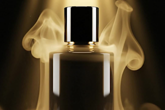 luxury perfume social marketing post design
