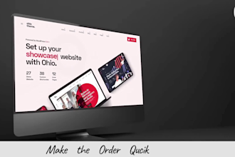 develop a fast, responsive website from scratch