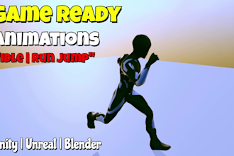 create smooth and game ready character animations for games