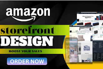 do amazon storefront design, amazon a plus content design, amazon storefront