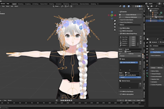 create custom warudo avatar, vrm model, vtuber model and setup