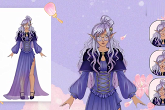 design and rig nsfw vtuber live2d vtuber model 2d vtuber