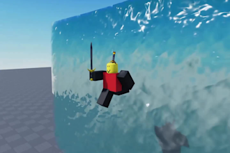 model rig animate roblox game character monster npc r15 for unity unreal blender