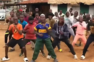 choreograph an african group dance, kids gospel dance to your song