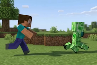 minecraft animation, 3d animation, cinematic minecraft video and youtube shorts