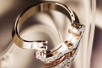 create 3d cinematic jewelry animation ring pendant design 3d ring animation ads