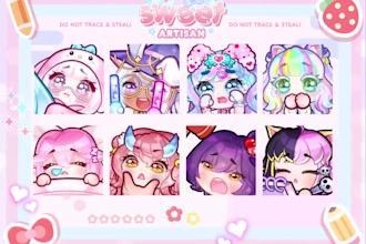 custom twitch emotes, discord emotes  kick badges