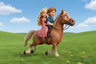 3d cinematic cartoon animation video 3d character kids disney pixar commercials