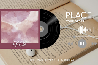 be your  afrobeat beatmaker,amapiano, instrumentals