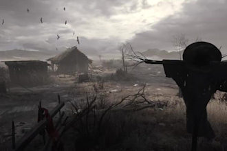 design ue 3d game level, unity 3d scene, medieval castle, environment design