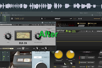 do professional vocal editing and audio restoration