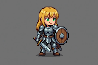 make pixel art character animation pixel art sprite sheet for pixel rpg maker