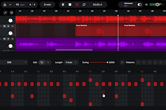 vocal cleanup song mixing on bandlab with custom preset