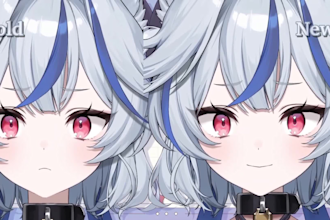draw and rig anime vtuber model, live2d vtuber rigging, vtuber commission
