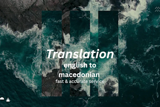 translate your text from english to macedonian
