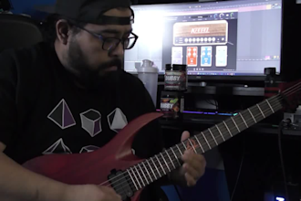 be doing guitar lessons from beginner to advanced