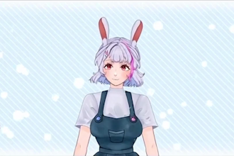 design live2d model anime 2d vtuber model 3d vtuber rigging custom vtuber model