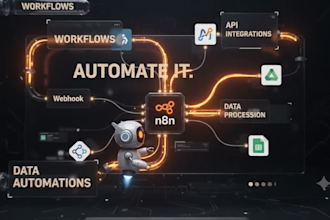 build n8n automation workflows and API integrations