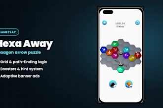 develop a complete unity mobile game for android and ios
