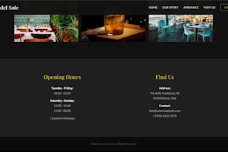 build and host your restaurant website and qr menu