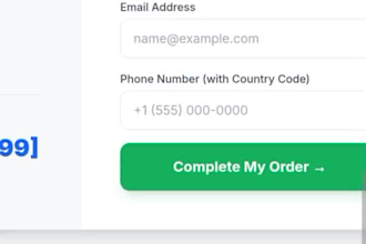 design a high converting landing page that gets results