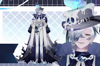 design and rigging high quality live2d vtuber model 2d nsfw vtuber anime live2d
