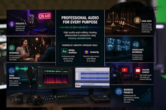 do forensic audio cleanup, detect background voice, and enhance any audio