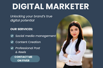 be your social media manager and meta ads specialist