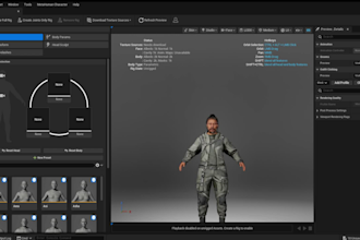 create unreal engine resizable metahuman cloth and outfit