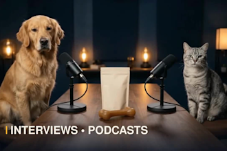 create ai talking dog and cat video