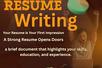 create attractive resume for you