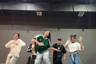 create afro hip hop dance choreography for your song