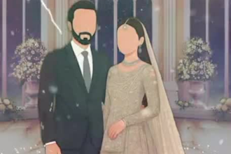 design luxury wedding card and digital wedding invite invitation